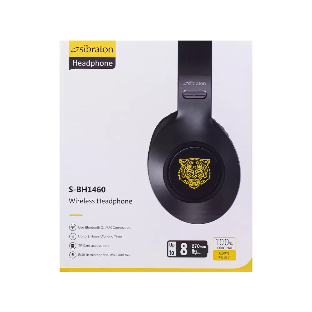 هدفون بلوتوثی سیبراتون مدل S_BH1460 هدفون بلوتوثی سیبراتون مدل S_BH1460