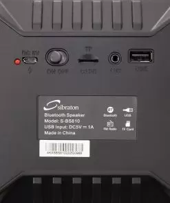 اسپیکر بلوتوثی سیبراتون مدل S-BS810