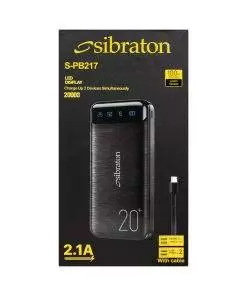 پاوربانک 20000mAh سیبراتون مدل S-PB217