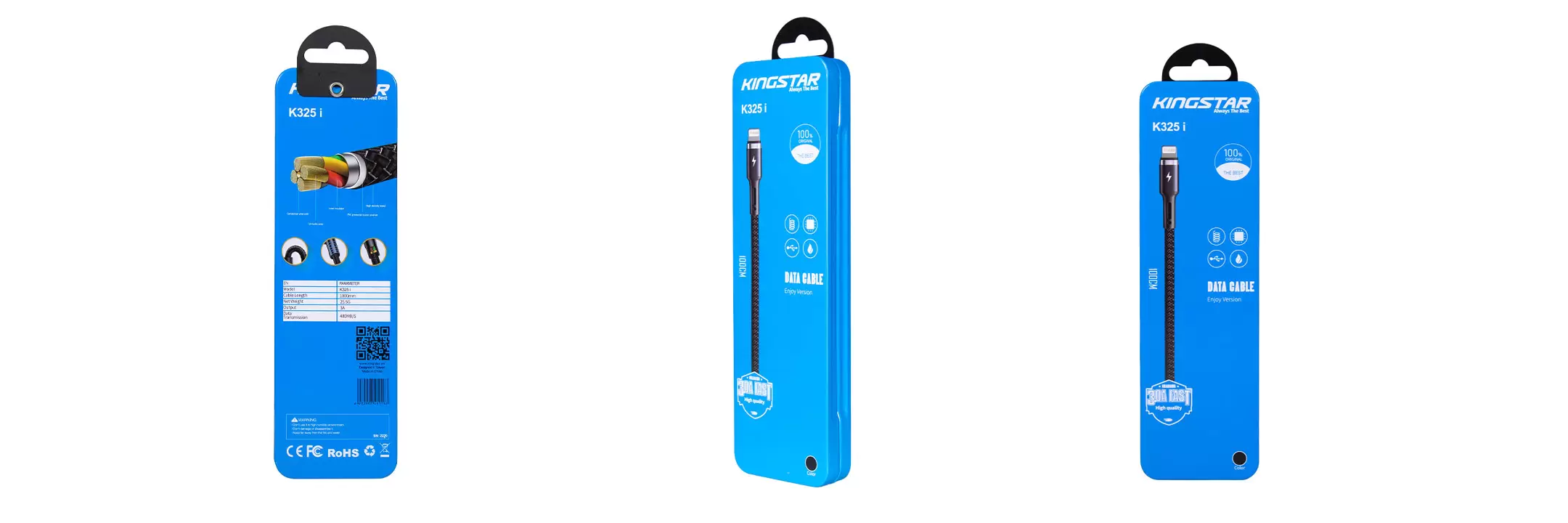 کابل لایتنینگ کینگ استار مدل K325i