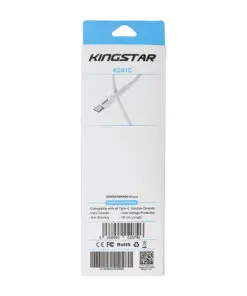 کابل تایپ سی به تایپ سی کینگ استار مدل K241C