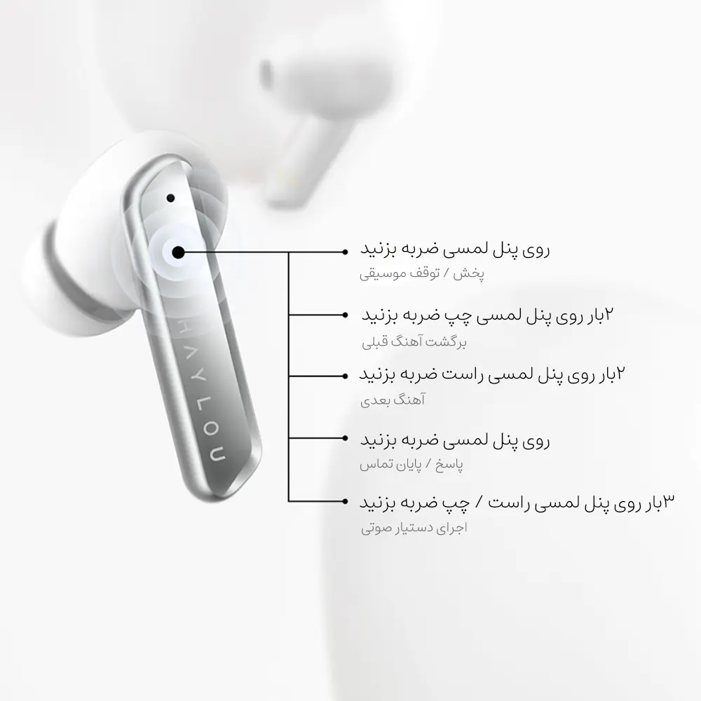 ایربادز QCY مدل W1
