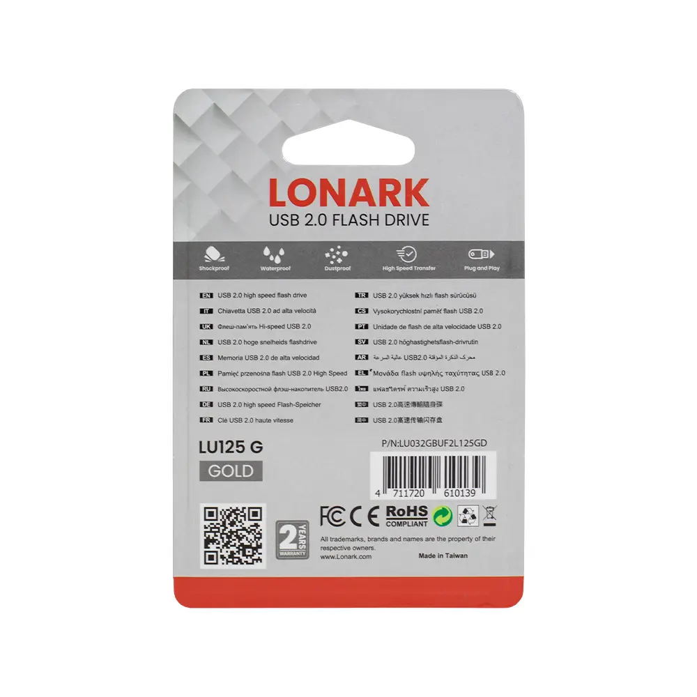 فلش مموری لونارک مدل LU125 G فلش مموری لونارک مدل LU125 G