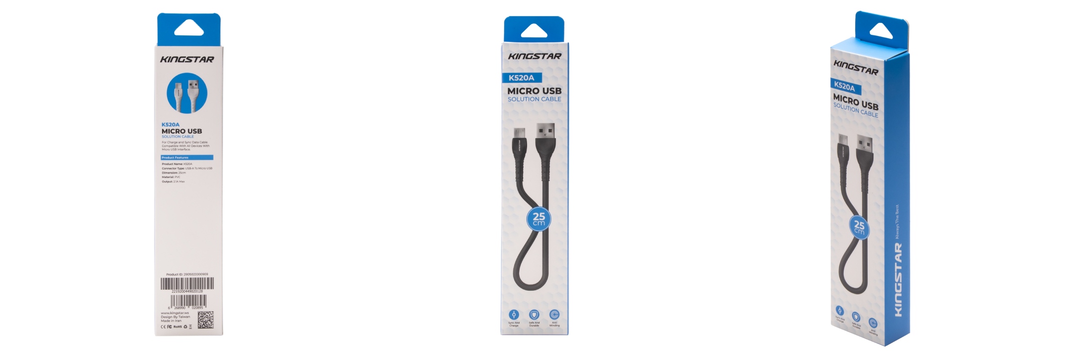کابل micro-USB کینگ استار مدل K520A