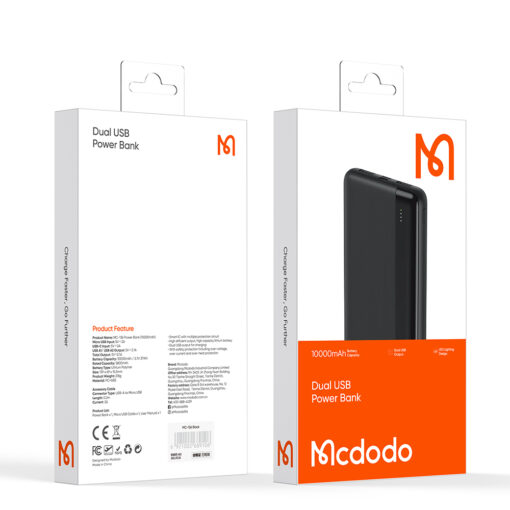 پاوربانک 10000mAh مک دودو مدل MC-1360