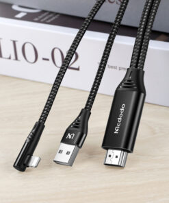 کابل تبدیل HDMI به لایتنینگ/USB مک دودو مدل CA-6400