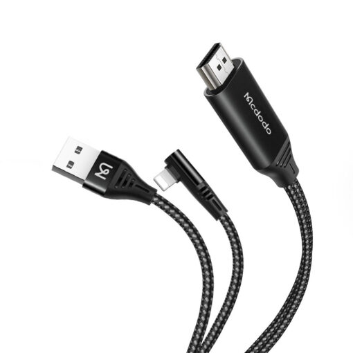 کابل تبدیل HDMI به لایتنینگ/USB مک دودو مدل CA-6400