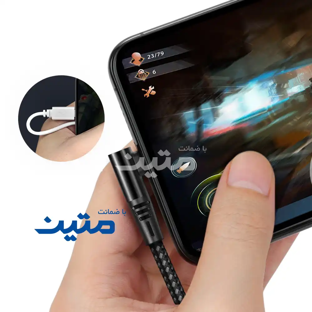 CA-6400 - 4 : کابل انتقال تصویر آیفون و آیپد به تلویزیون مک دودو CA-6400