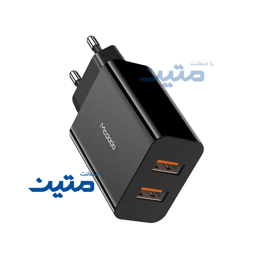 CH-8910-4 شارژر دیواری 18 وات مک دودو مدل CH-8910 با دو خروجی USB-A