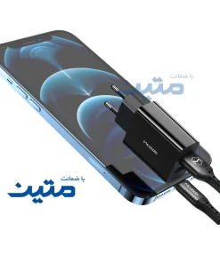 شارژر دیواری مک دودو CH-8910 مناسب شارژ سریع گوشی و دستگاههای دیجیتال