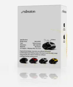 ماوس بی سیم سیبراتون مدل sm4160ws