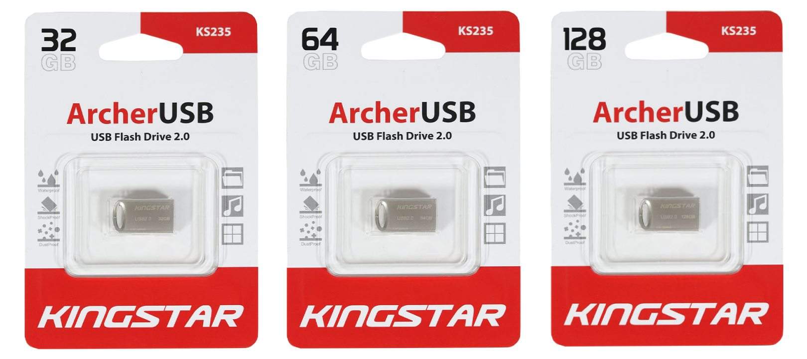 فلش مموری USB2.0 کینگ استار مدل KS235