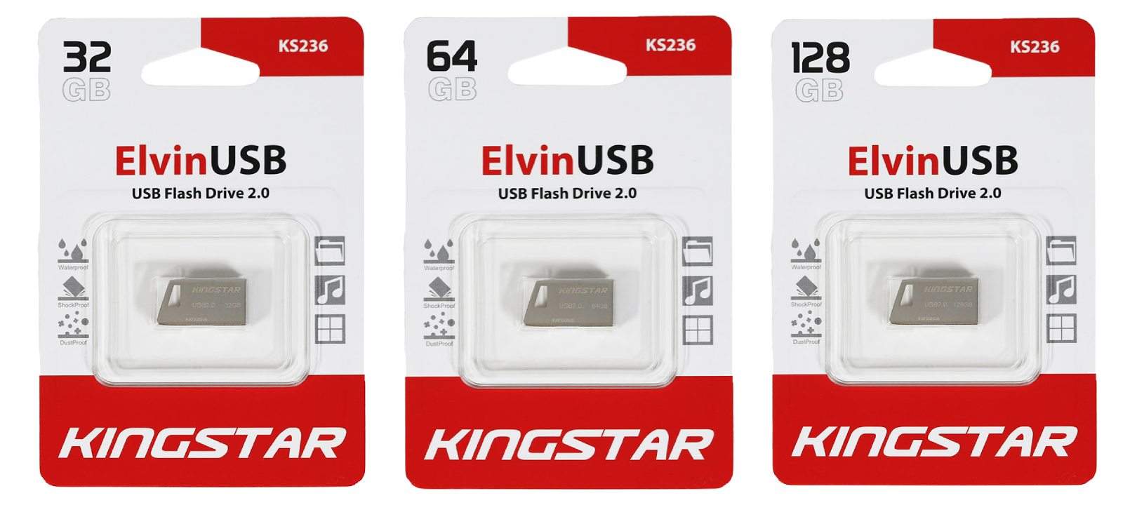 فلش مموری USB2.0 کینگ استار مدل KS236