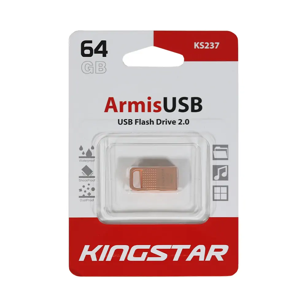KS237-5 فلش مموری USB2.0 کینگ استار مدل KS237