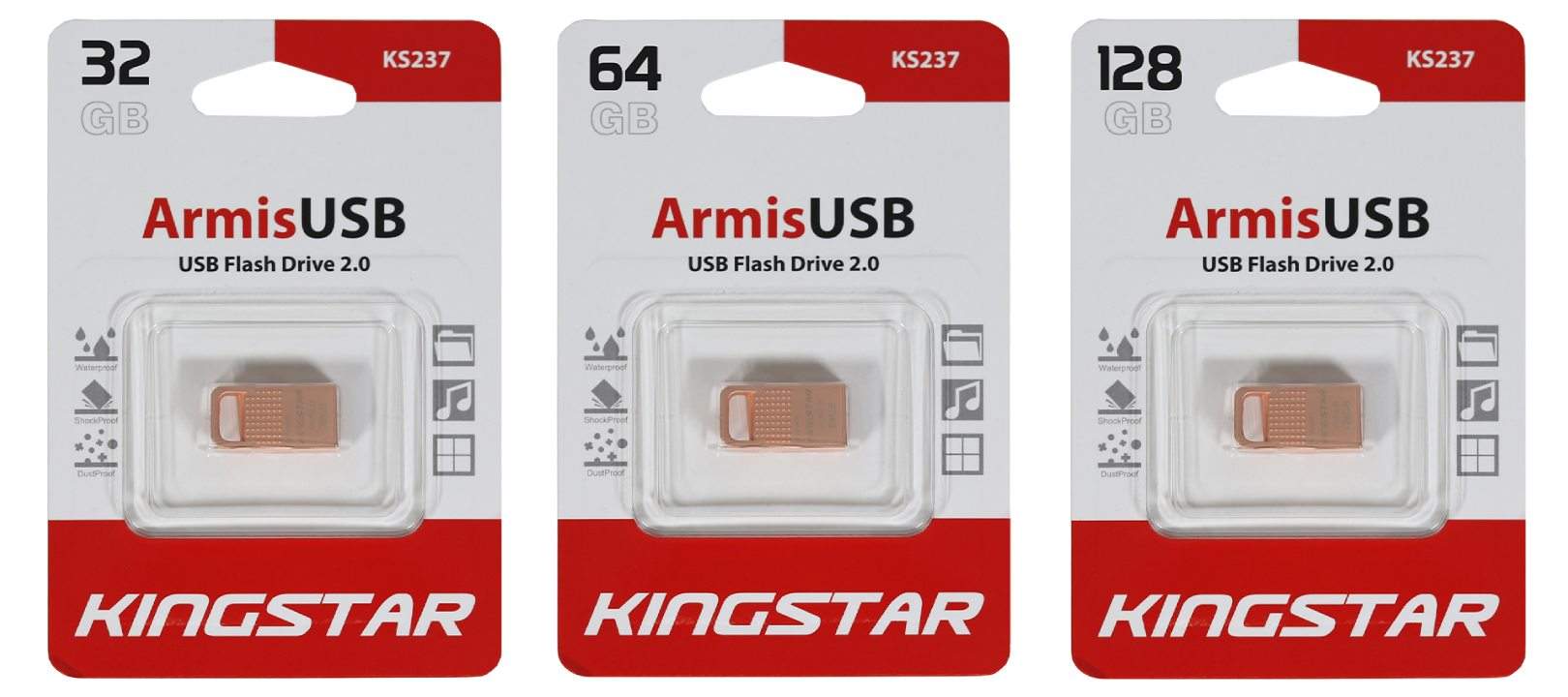 فلش مموری USB2.0 کینگ استار مدل KS237