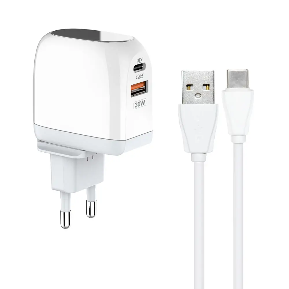 شارژر دیواری کینگ استار مدل KW215PD شارژر دیواری کینگ استار مدل KW215PD