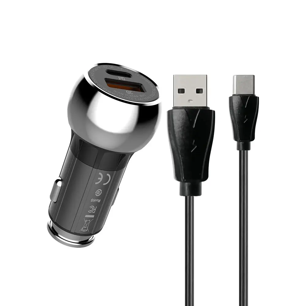 شارژر فندکی کینگ استار مدل KC140PD شارژر فندکی کینگ استار مدل KC140PD