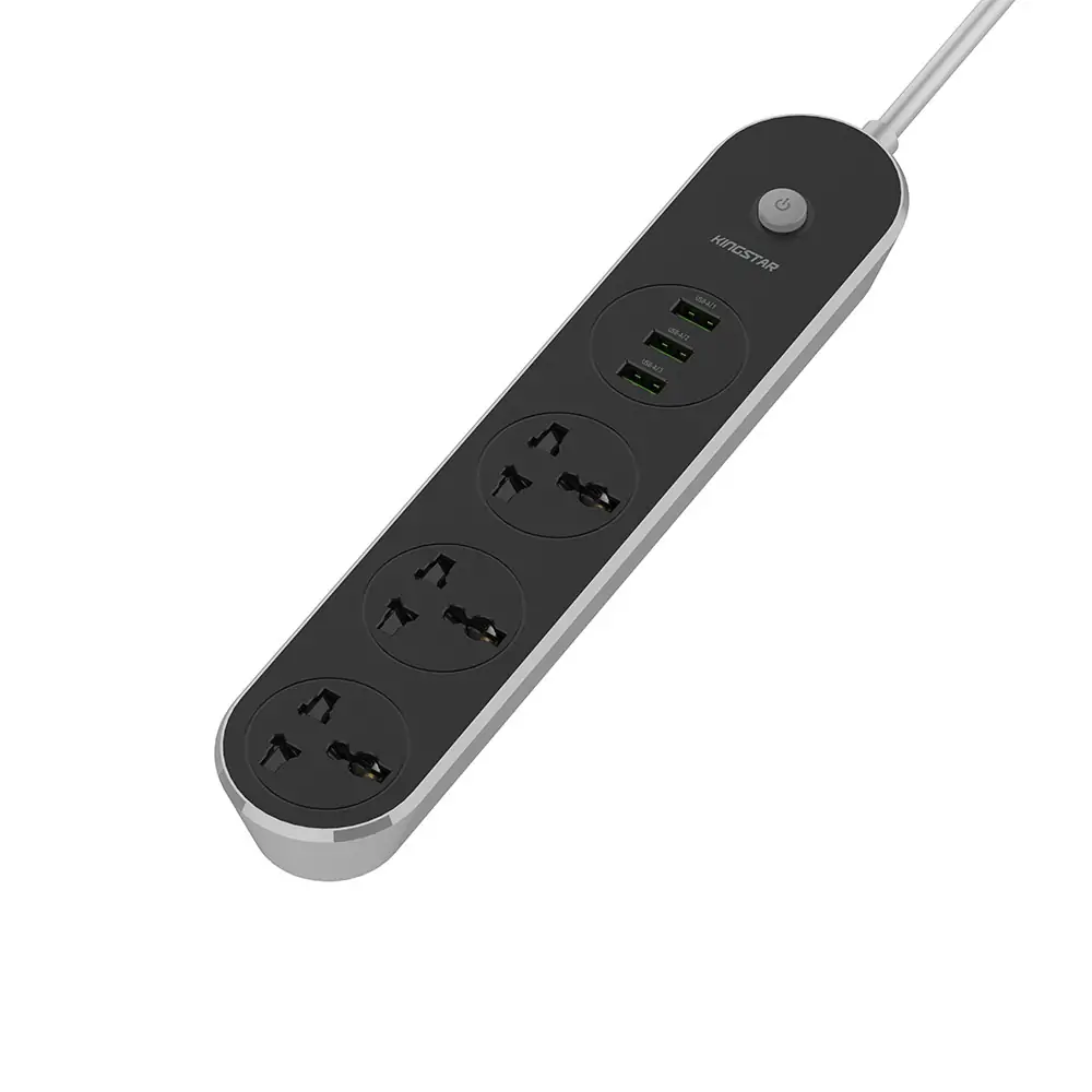 چند راهی برق و USB کینگ استار مدل KPS5115 چند راهی برق و USB کینگ استار مدل KPS5115