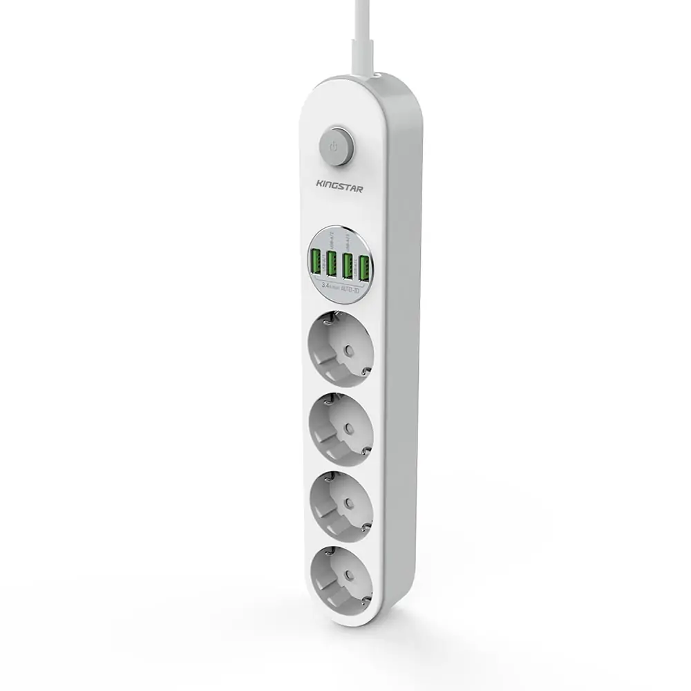 چند راهی برق و USB کینگ استار مدل KPS5120 چند راهی برق و USB کینگ استار مدل KPS5120