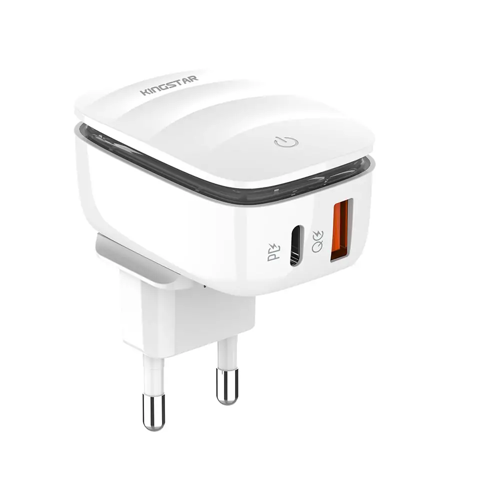 شارژر دیواری کینگ استار مدل KW193iPD شارژر دیواری کینگ استار مدل KW193iPD