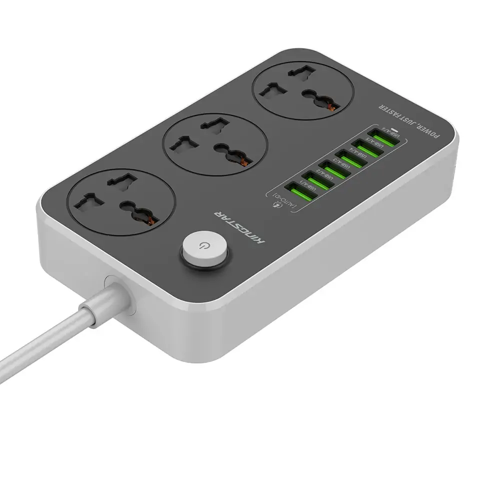 چند راهی برق و USB کینگ استار مدل KPS5109 چند راهی برق و USB کینگ استار مدل KPS5109