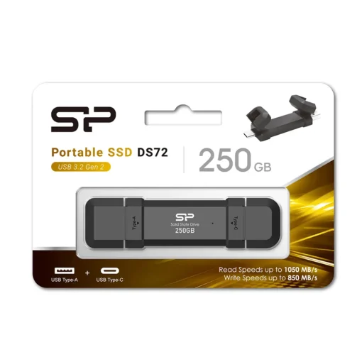 حافظه SSD پرتابل سیلیکون پاور مدل DS72