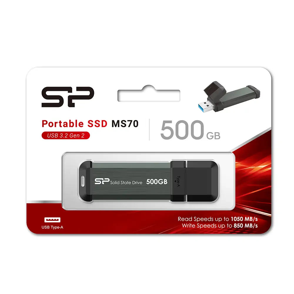 SSD پرتابل سیلیکون پاور مدل MS70
