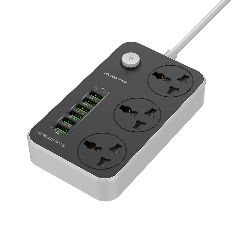 چند راهی برق و USB کینگ استار مدل KPS5109 چند راهی برق و USB کینگ استار مدل KPS5109