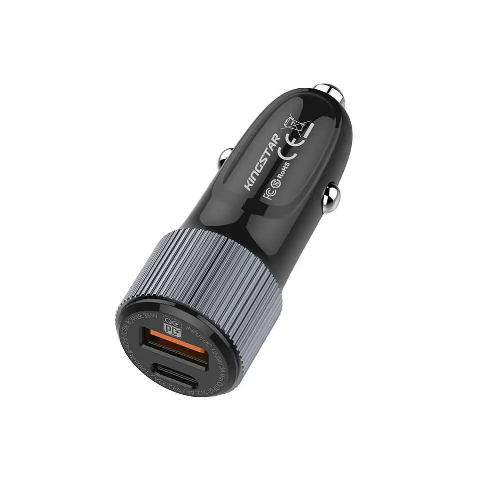 شارژر فندکی کینگ استار مدل KC135iPD شارژر فندکی کینگ استار مدل KC135iPD