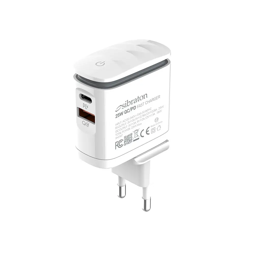 شارژر دیواری سیبراتون مدل S-W2225i-PD شارژر دیواری سیبراتون مدل S-W2225i-PD