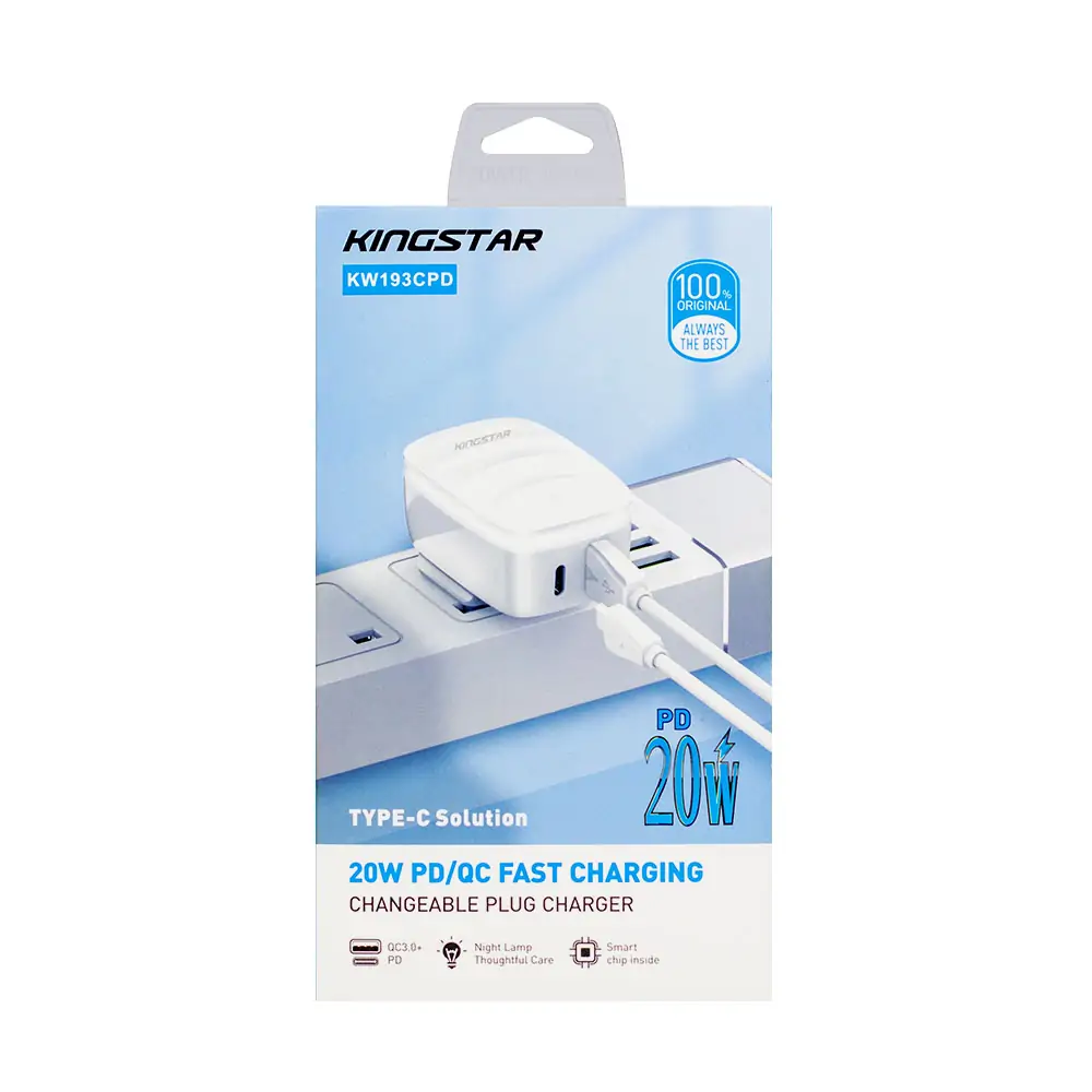 KW193CPD شارژر دیواری کینگ استار مدل KW193CPD