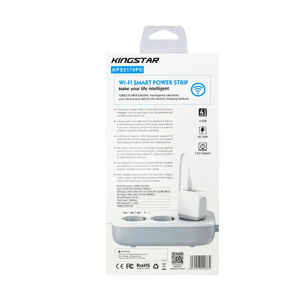 چند راهی برق کینگ استار مدل KPS5170PD چند راهی برق کینگ استار مدل KPS5170PD