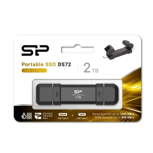 حافظه SSD پرتابل سیلیکون پاور مدل DS72