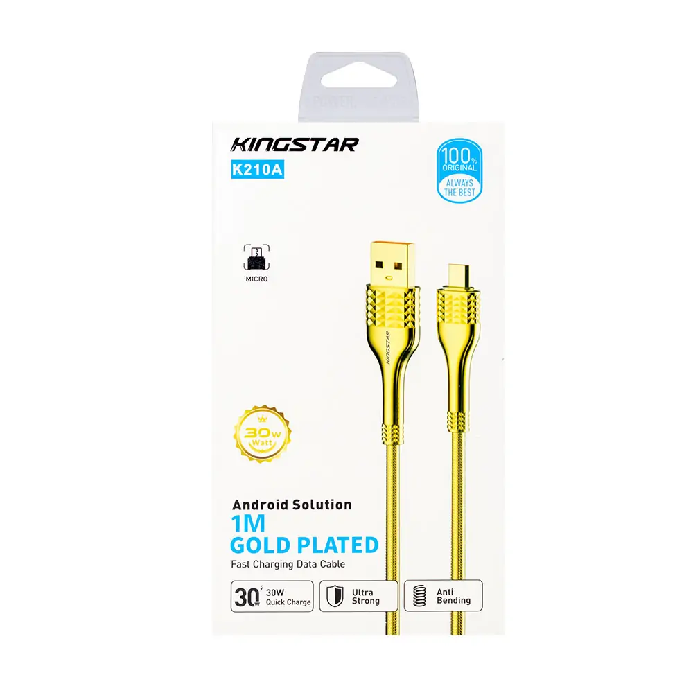 کابل micro-usb کینگ استار مدل K210A کابل micro-usb کینگ استار مدل K210A