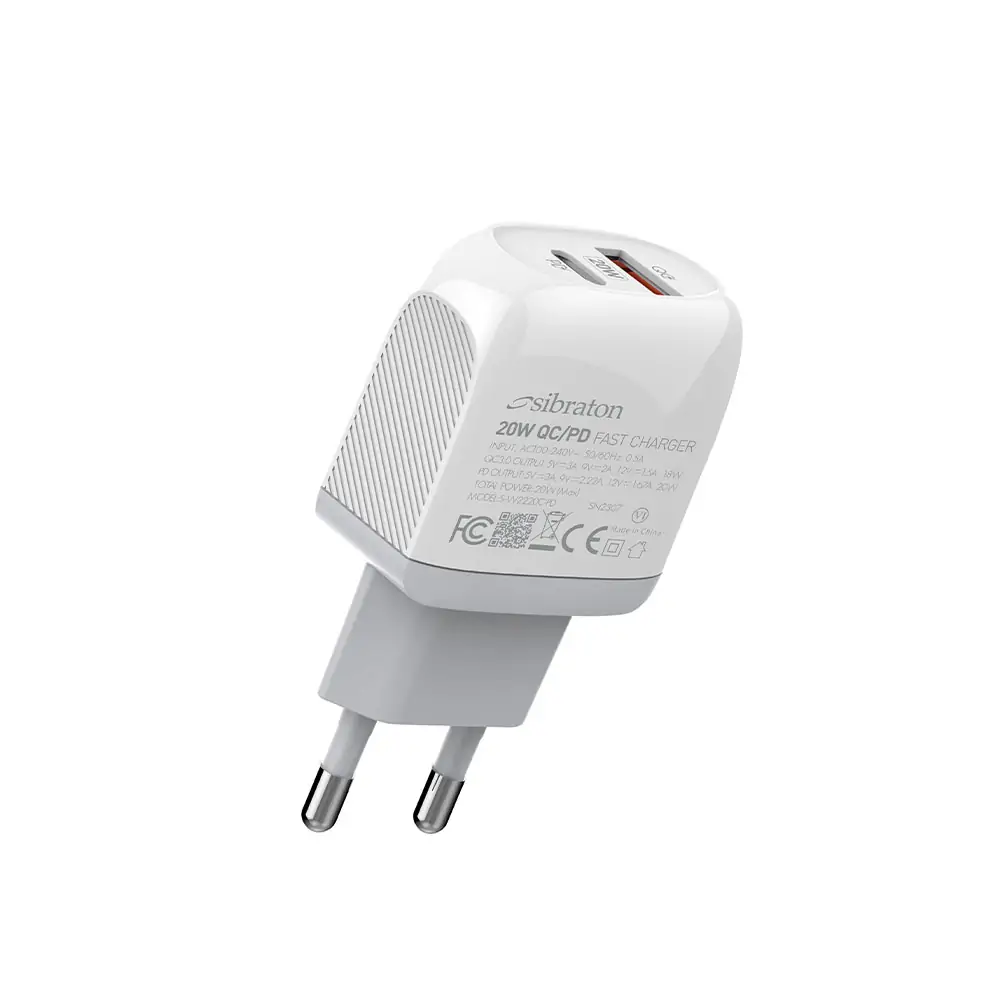S-W2220i-PD-5 شارژر دیواری سیبراتون مدل S-W2220i-PD