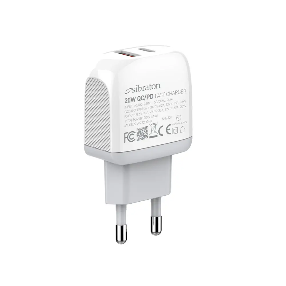 S-W2220i-PD-6 شارژر دیواری سیبراتون مدل S-W2220i-PD