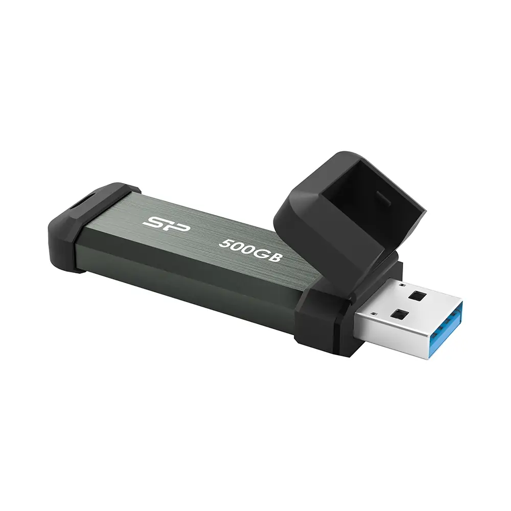 SP500GBUF3S70VPG_Angle02 حافظه SSD پرتابل سیلیکون پاور مدل MS70