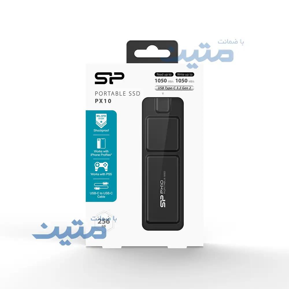 PX10-16 SSD اکسترنال سیلیکون پاور PX10 256گیگابایت