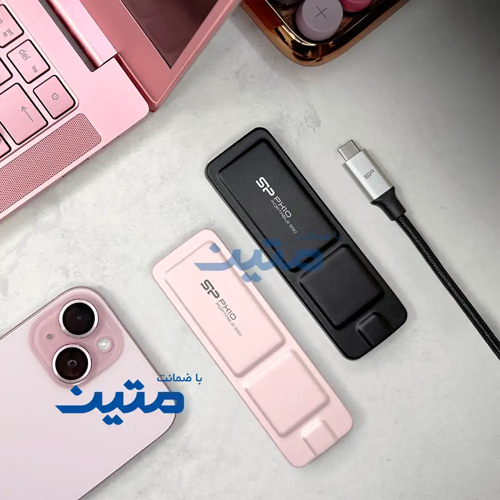 PX10-24 Silicon Power PX10 Portable SSD با فناوری NVMe و پورت USB Type-C
