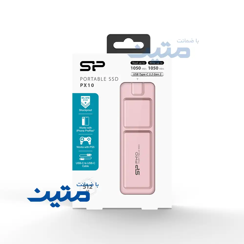 PX10-28 SSD اکسترنال سیلیکون پاور PX10 512گیگابایت