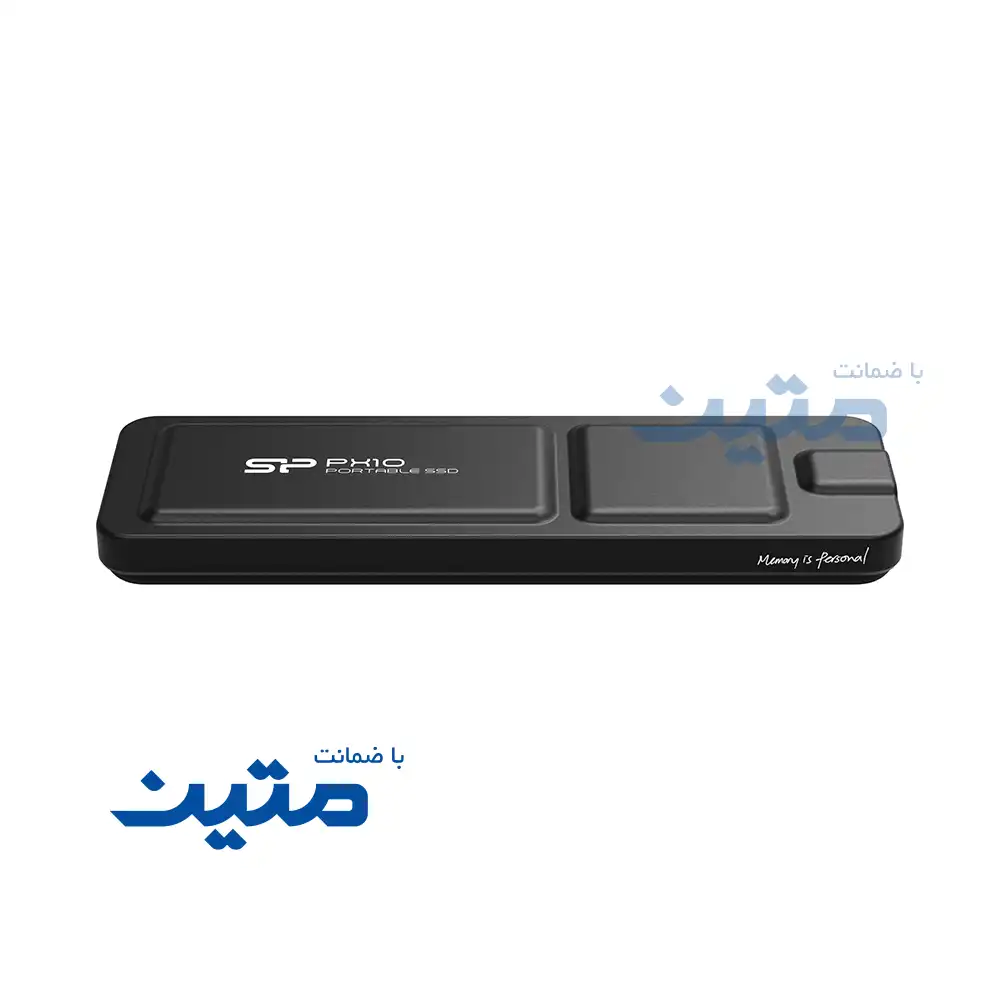 PX10-4 SSD پرتابل سیلیکون پاور PX10 مناسب ذخیرهسازی سریع اطلاعات و فایلهای حجیم
