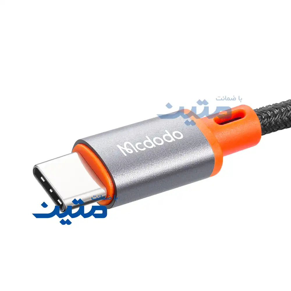 CA-0900- 3 کابل تبدیل Type-C به AUX مک دودو مدل CA-0900 با طول 180 سانتیمتر