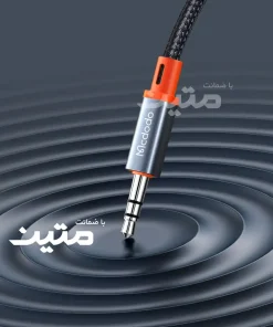 کابل Type-C به AUX مک دودو CA-0900 با روکش کنفی بافتهشده مقاوم