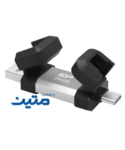 فلش مموری سیلیکون پاور مدل C51 با طراحی مقاوم - 256gb