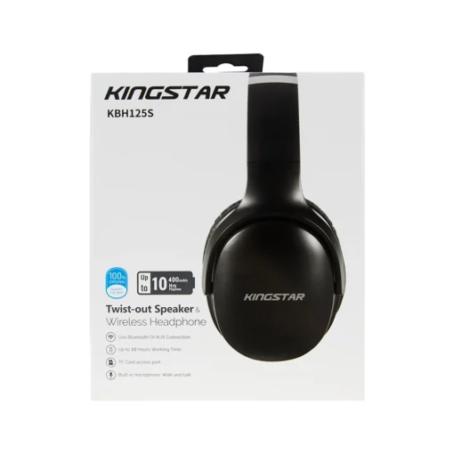 هدفون اسپیکر بی‌سیم کینگ استار مدل KBH125S