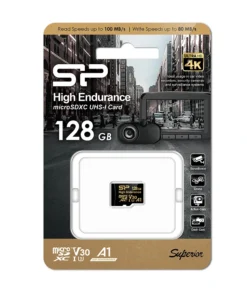 کارت حافظه سیلیکون پاور مدل Golden Series High Endurance microSDHC UHS-1
