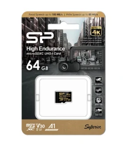 کارت حافظه سیلیکون پاور مدل Golden Series High Endurance microSDHC UHS-1