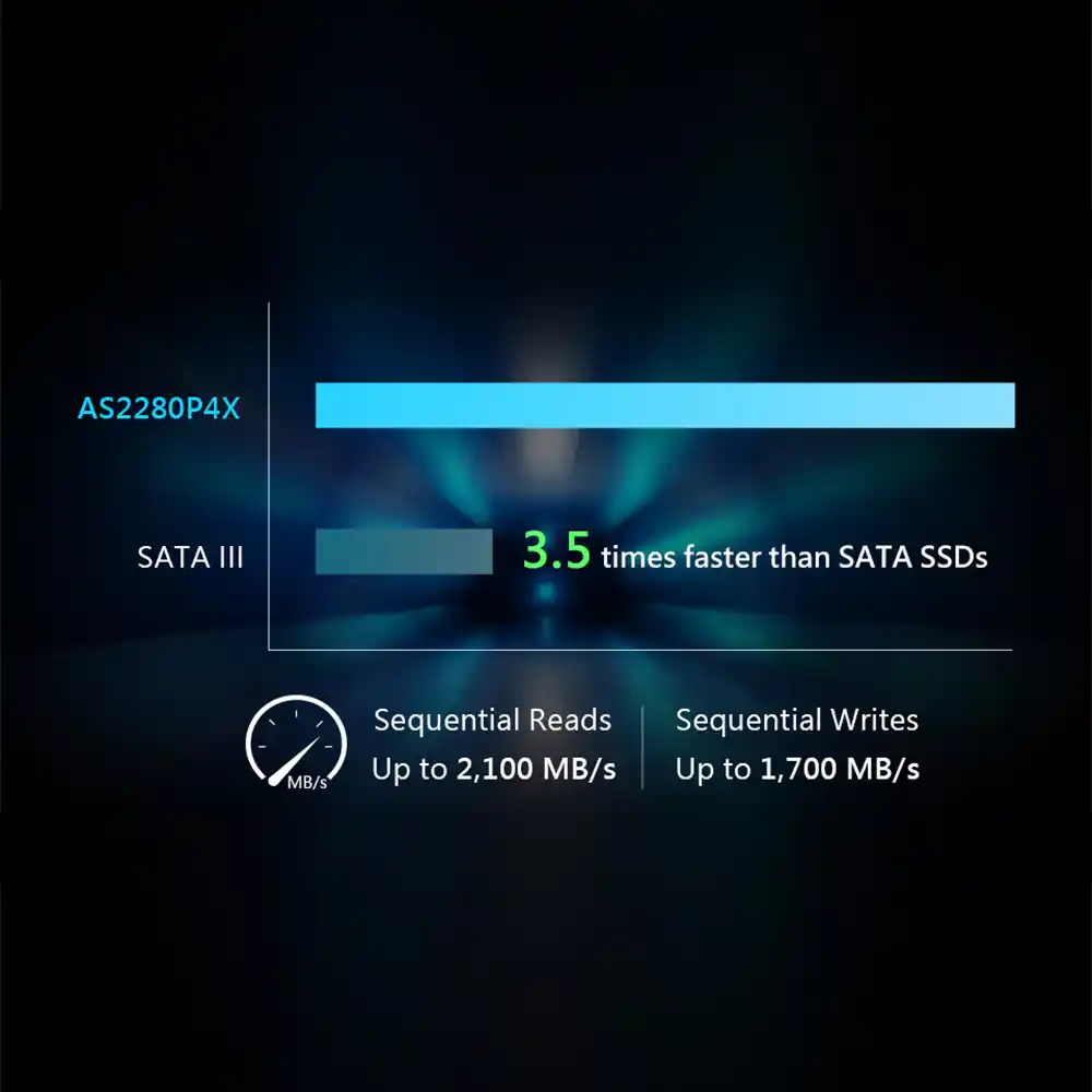 حافظه SSD اپیسر مدل AS2280 P4X M2