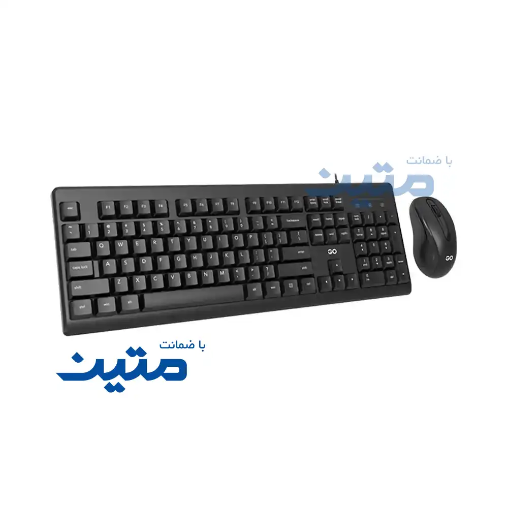 KM103-11 کیبورد و ماوس باسیم فنتک KM103