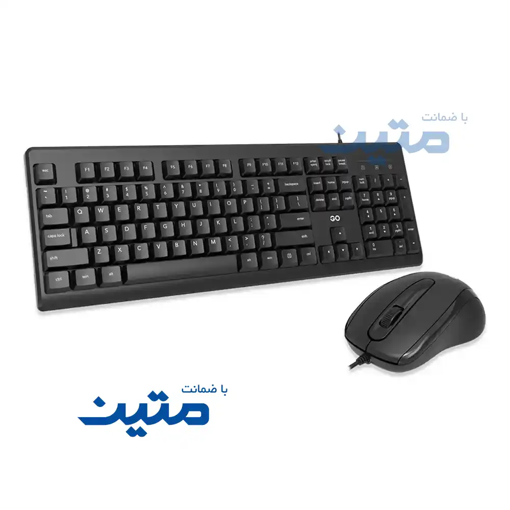 KM103-9 کیبورد و ماوس باسیم فنتک KM103